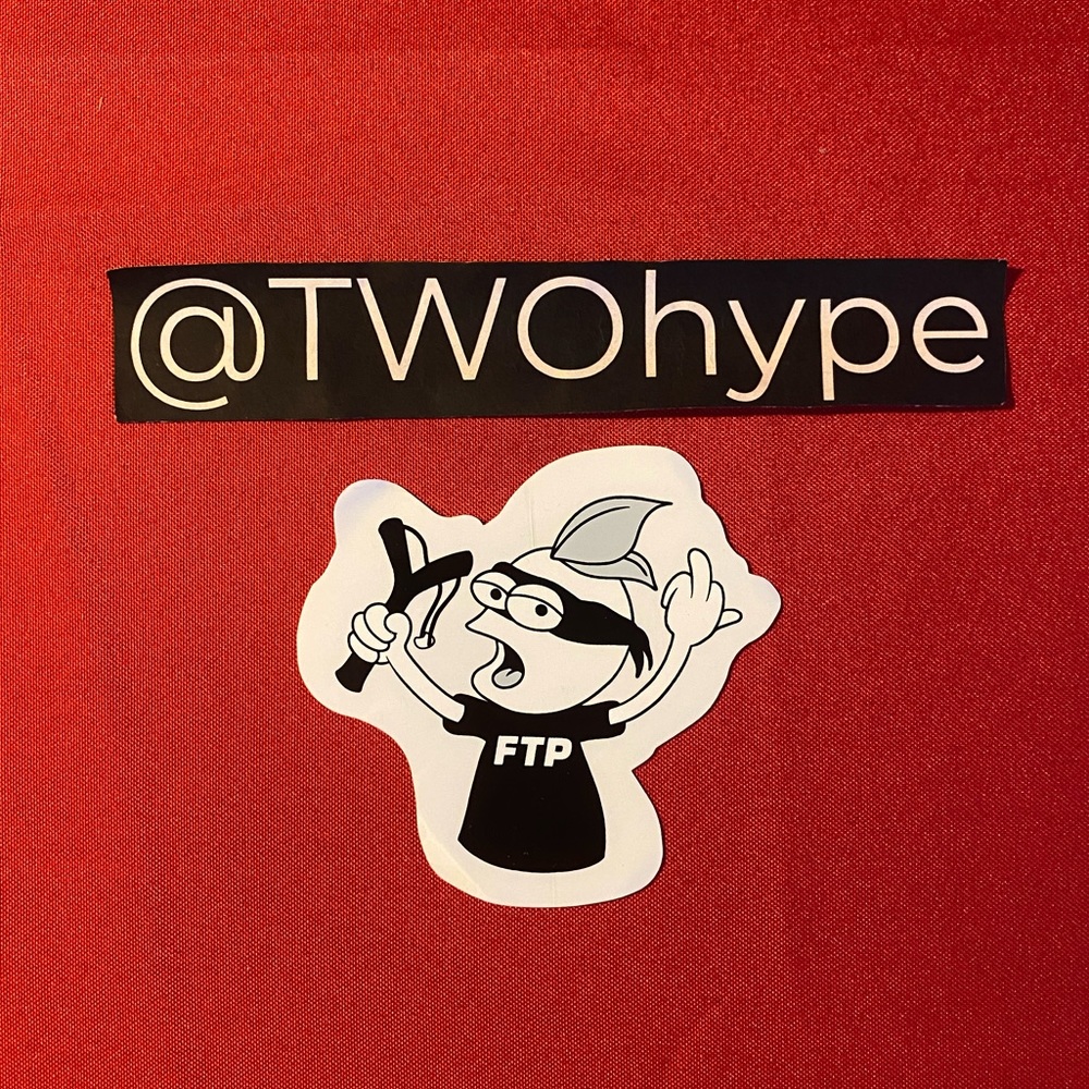 FTP Character Sticker